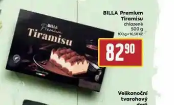 Billa Billa premium tiramisu nabídka