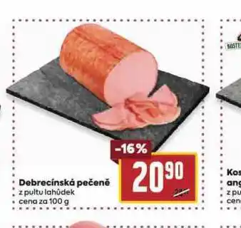 Billa Debrecínská pečeně nabídka