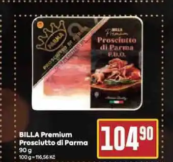 Billa Billa premium prosciutto di parma nabídka