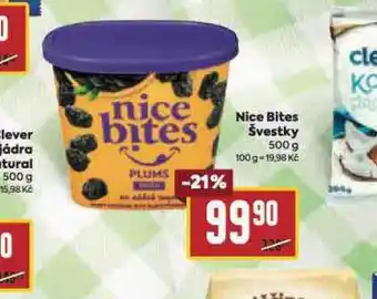 Billa Nice bites švestky nabídka