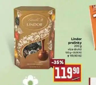 Billa Lindor pralinky nabídka