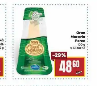 Billa Gran moravia porce nabídka