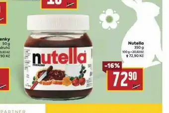 Billa Nutella nabídka