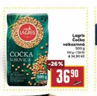 Billa Lagris čočka velkozrnná nabídka