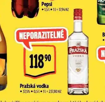 Albert Pražská vodka nabídka