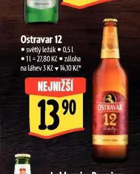 Albert Pivo ostravar nabídka