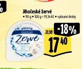 Albert Jihočeské žervé nabídka