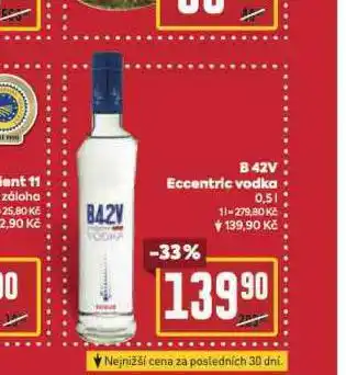 Billa B42v eccentric vodka nabídka