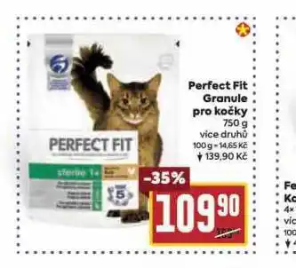 Billa Perfect fit granule pro kočky nabídka