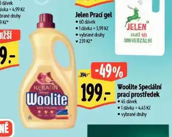 Albert Woolite speciální prací prostředek nabídka