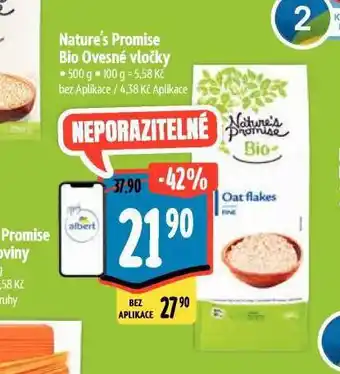 Albert Bio ovesné vločky nabídka