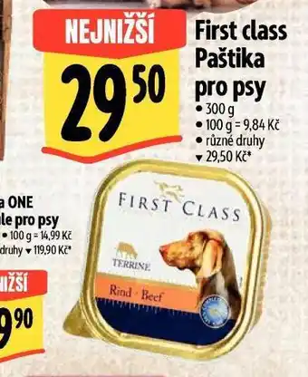 Albert First class paštika pro psy nabídka