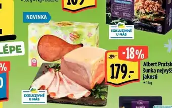 Albert Pražská šunka nabídka