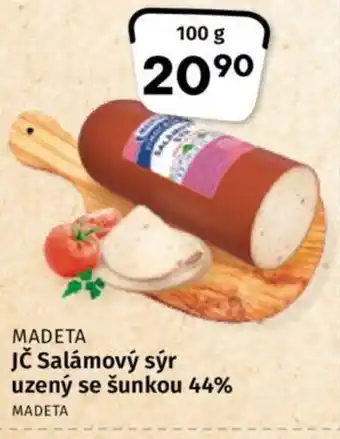 Coop MADETA JČ Salámový sýr uzený se šunkou 44% nabídka