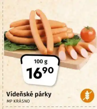 Coop Vídeňské párky nabídka