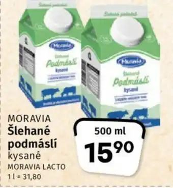 MORAVIA Šlehané podmáslí