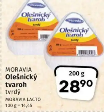 Coop MORAVIA Olešnický tvaroh nabídka