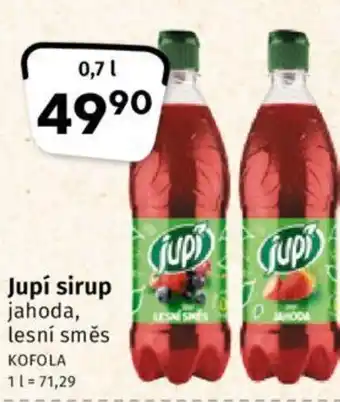 Coop Jupí sirup 0.7L nabídka