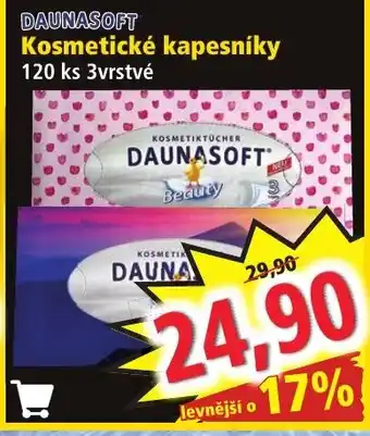 Norma DAUNASOFT Kosmetické kapesníky nabídka