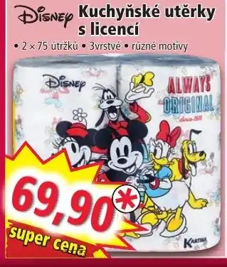 Norma Kuchyňské utěrky s licencí nabídka