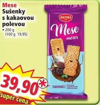 Norma Mese Sušenky s kakaovou polevou nabídka