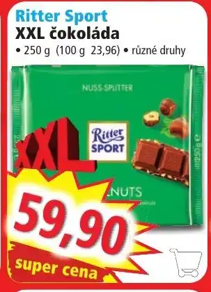 Norma Ritter Sport XXL čokoláda nabídka