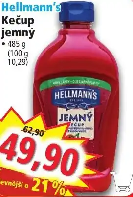 Norma Hellmann's Kečup jemný nabídka