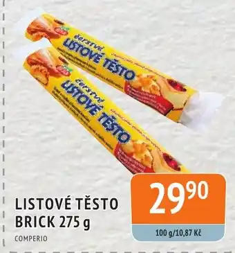 Coop hb LISTOVÉ TĚSTO BRICK 275 g nabídka