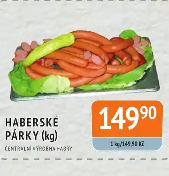 Coop hb HABERSKÉ PÁRKY (kg) nabídka