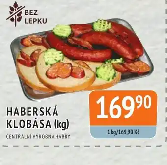 Coop hb HABERSKÁ KLOBÁSA (kg) nabídka