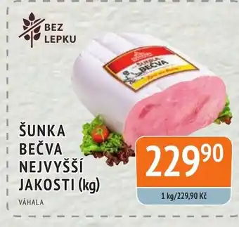 Coop hb ŠUNKA BEČVA NEJVYŠŠÍ JAKOSTI (kg) nabídka