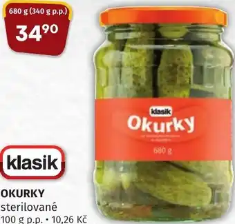 Coop hb klasik OKURKY nabídka