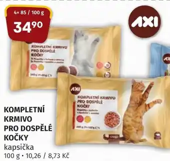 KOMPLETNI KRMIVO PRO DOSPELE KOČKY
