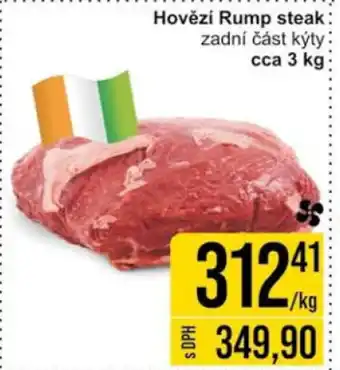 Jip Hovězí Rump steak nabídka
