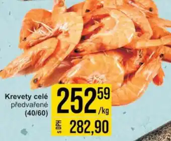 Jip Krevety celé předvařené (40/60) nabídka