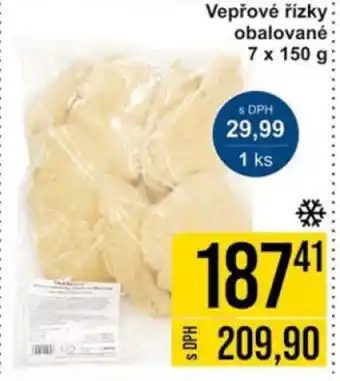 Jip Vepřové řízky obalované 7 x 150 g nabídka