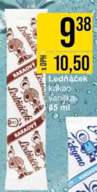Ledňáček kakao vanilka 45 ml