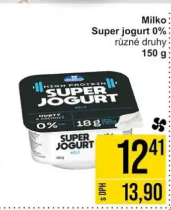 Jip Milko Super jogurt 0% nabídka