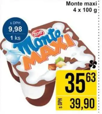 Jip Monte maxi 4 x 100 g nabídka