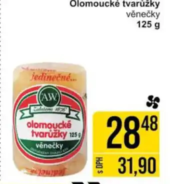 Jip Olomoucké tvarůžky věnečky 125 g nabídka