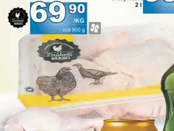 Jip Kuřecí čtvrtky zadní nabídka