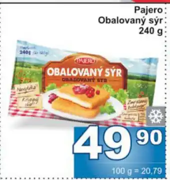 Jip Pajero Obalovaný sýr 240 g nabídka