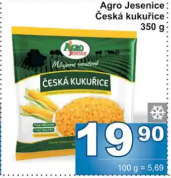 Jip Agro Jesenice Česká kukuřice 350 g nabídka