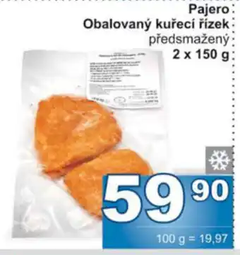 Jip Pajero Obalovaný kuřecí řízek nabídka