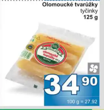 Jip Olomoucké tvarůžky tyčinky 125 g nabídka