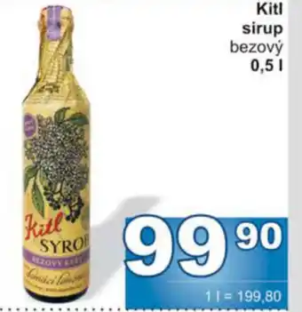 Jip Kitl sirup bezový nabídka