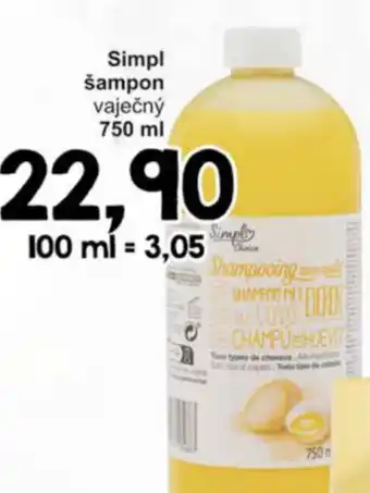 Jip Simpl šampon vaječný 750 ml nabídka