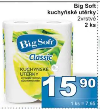 Jip Big Soft kuchyňské utěrky nabídka