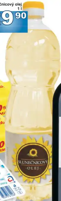 Slunečnicový olej 1 l.