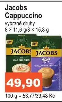 COOP DISKONT Jacobs Cappuccino nabídka